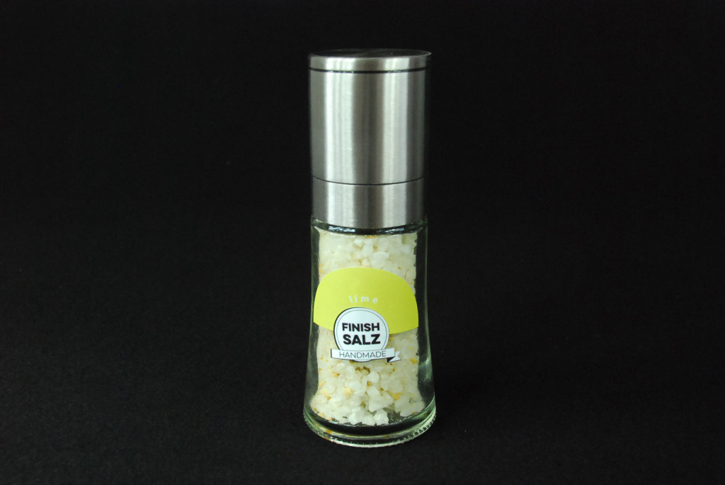 Finish Salz "lime" als grobes Meersalz für die Salzmühle